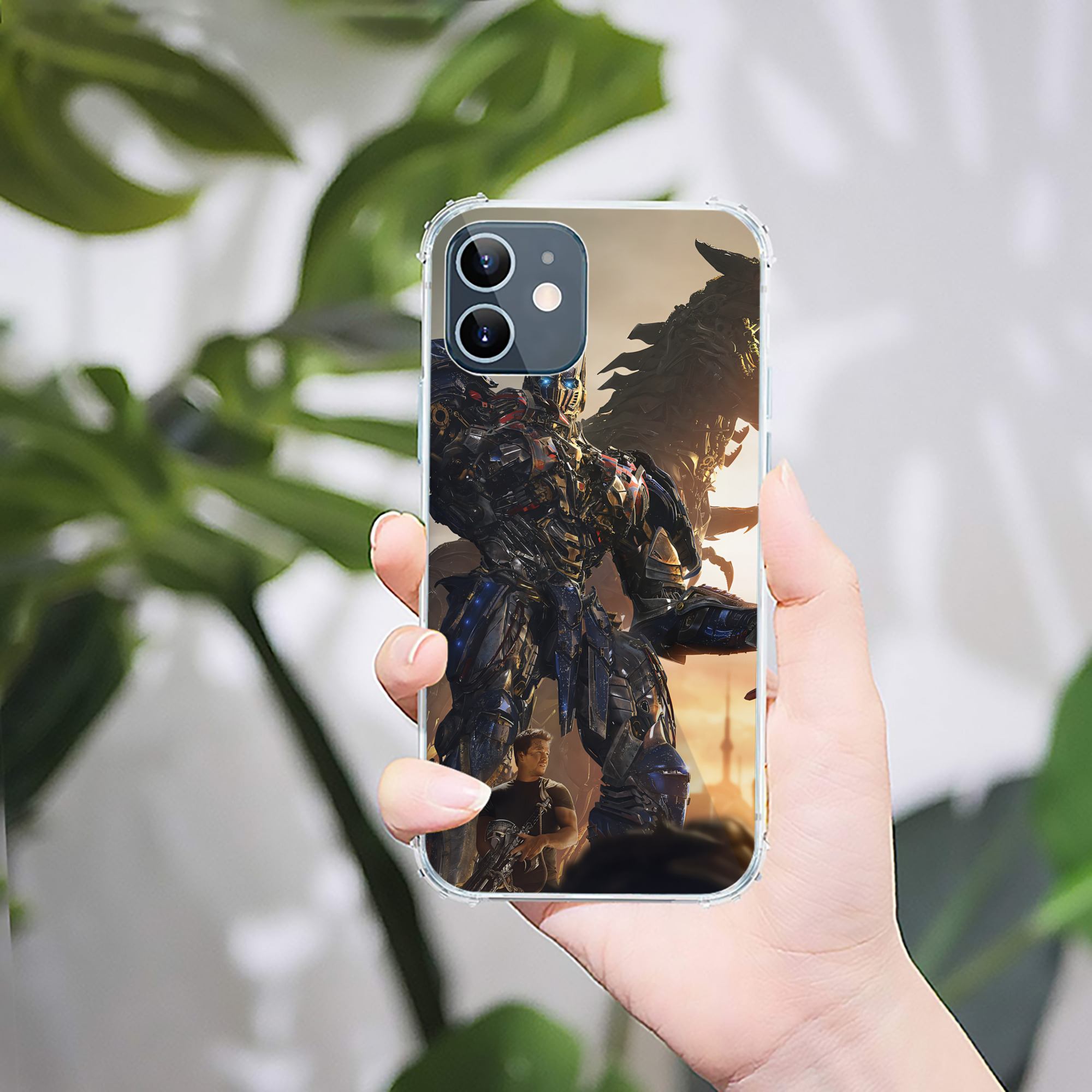 （画像用） Transformers トランスフォーマー 【iPhone 12シリーズ対応】透明スマホケース（クリアソフトケース）